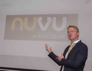 Robert Rudin, Country Manager and VP Sub Saharan  Africa at Ericsson, during the Nuvu media brief