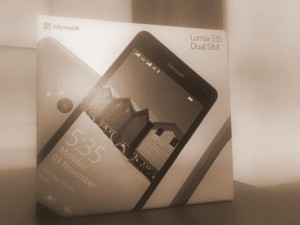 The Microsoft Lumia 535 Dual Sim Smartphone: Unboxing, Specs and Pricing