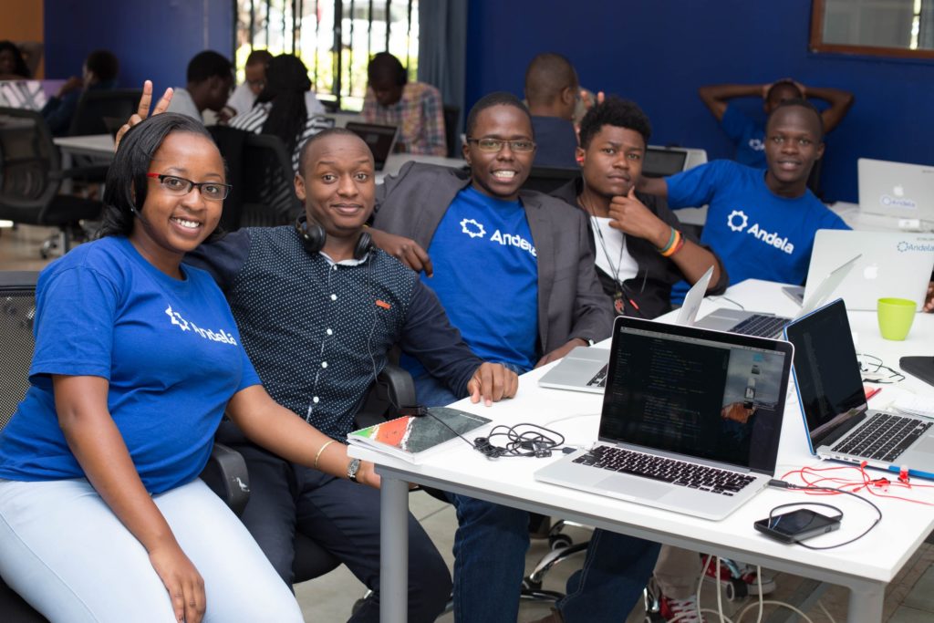 Andela has distributed teams in 4 African countries