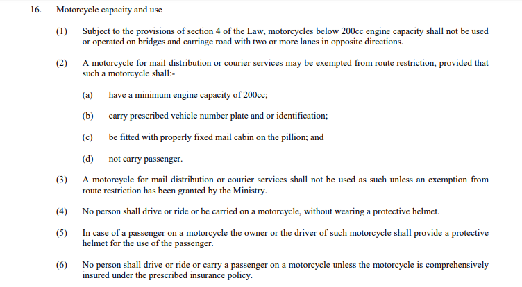 Lagos state road traffic law 2012