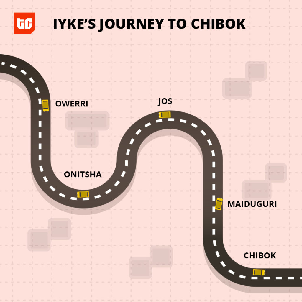 Iyke's journey to Chibok