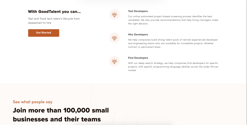 Nigerian Startup Goodtalent Launches its Platform that helps streamlines recruitment of African Software Developers