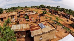 What conditions precede and promote the rapid adoption of off-grid renewable energy in Africa?