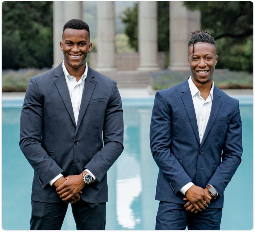 L-R: Joshua Nzewi (Co-founder and CEO) and Daniel Iya (Co-founder and CTO).