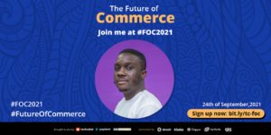 How To Get Your Personalized #FutureOfCommerce event flyer