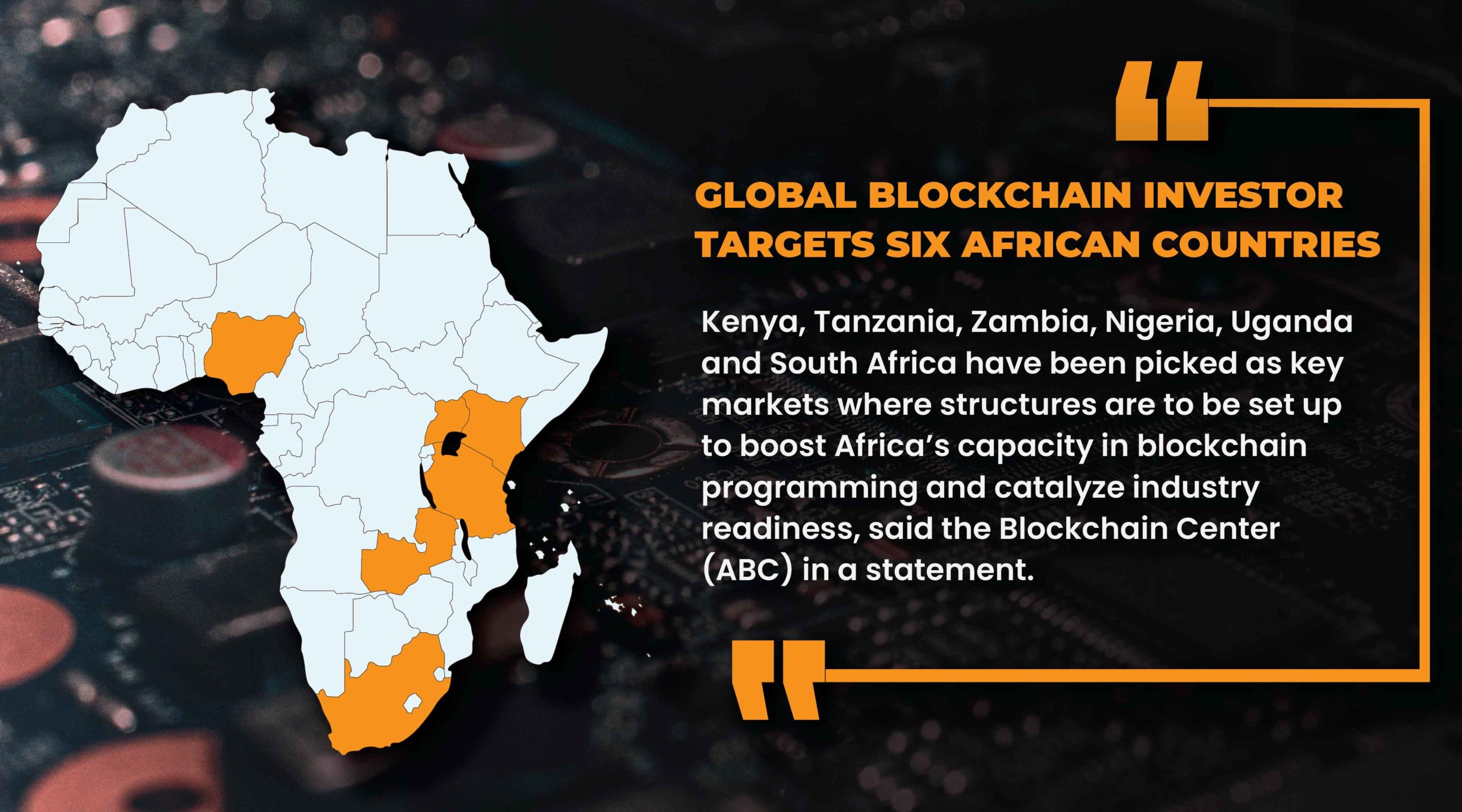 Global blockchain investor targets six African countries. [Hope Mukami/Bird]