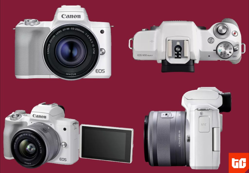 The new Canon EOS M50 Mark II. Image credit: TechCabal
