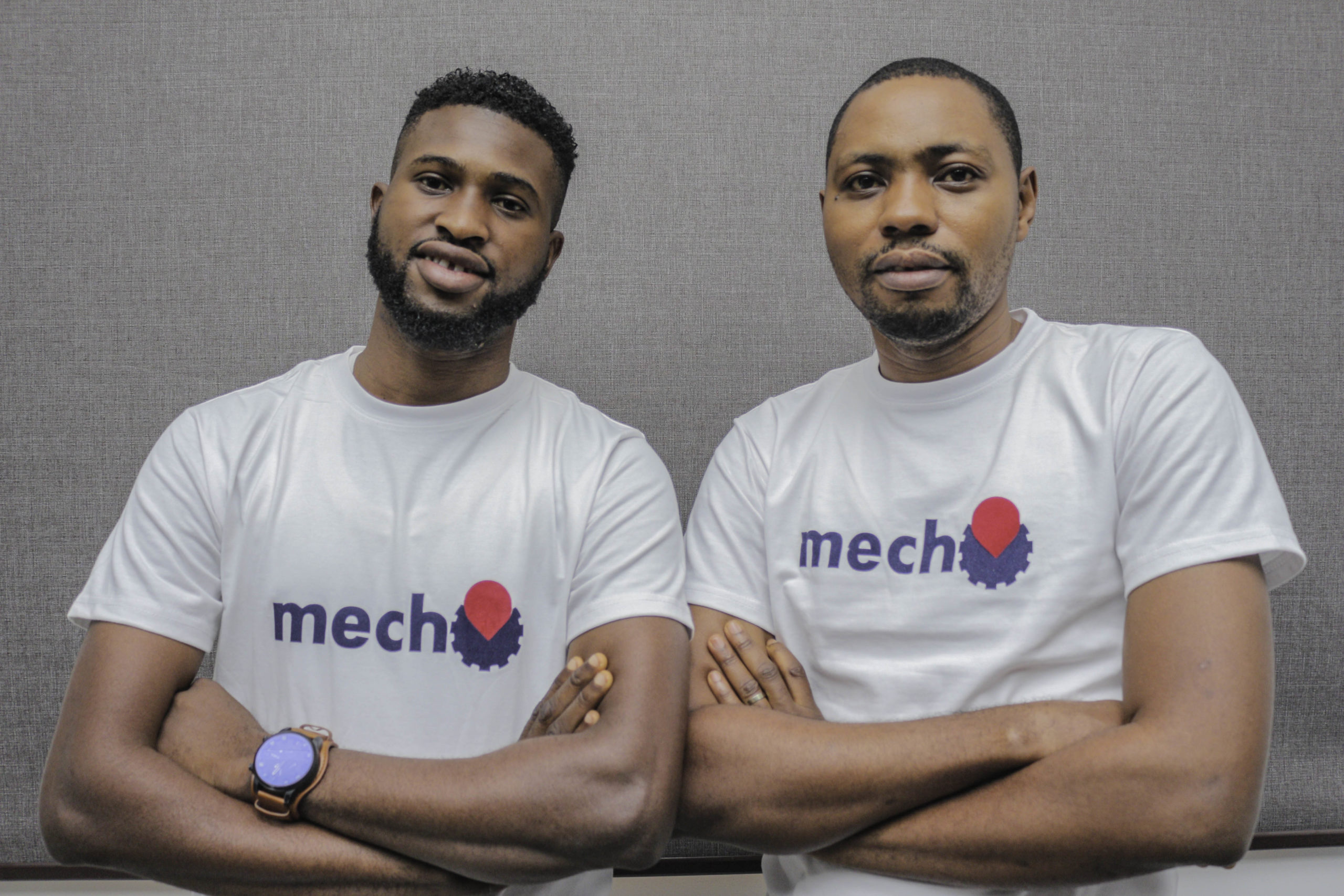 Mecho Autotech co-founders, Olusegun Owoade (right) and Ayoola Akinkunmi.