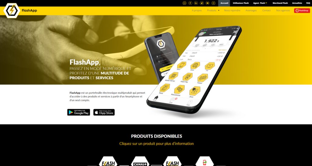 A screenshot of the Flash web platform. Image credit: TechCabal