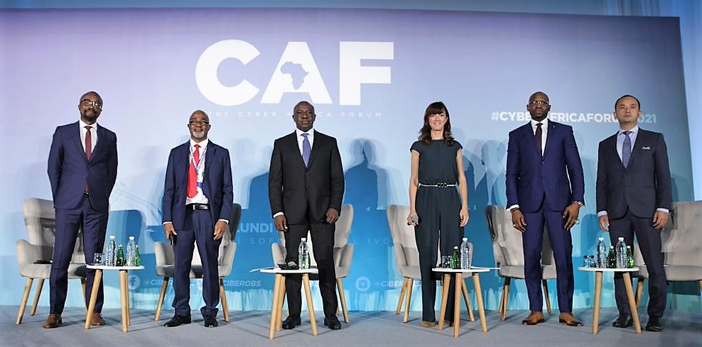 Guests at the first edition of Cyber Africa Forum, where cybercrime in Africa was discussed