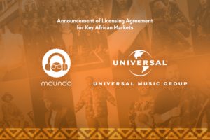 Universal Music Group partners with Kenyan music service Mdundo to bring its catalogue to Africa