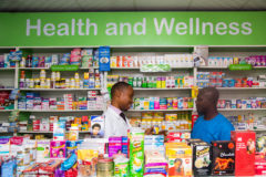 A typical Nigerian pharmacy serves as the first touchpoint for medical wellness. Image Source: Lifestores Healthcare