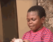 Osita Iheme counting money GIF