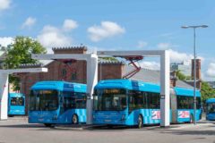 Image of electric buses