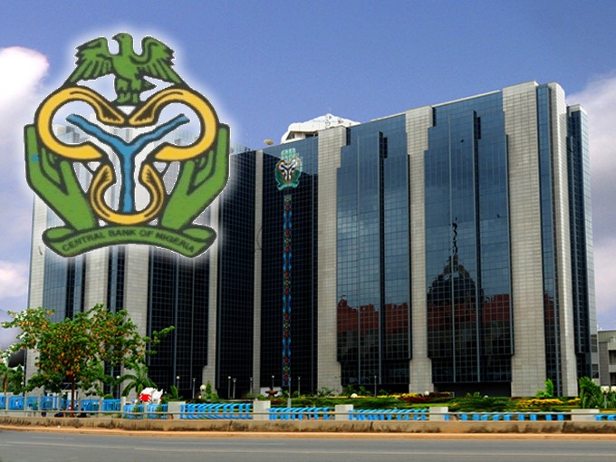 A photograph of Nigeria's central bank in Abuja