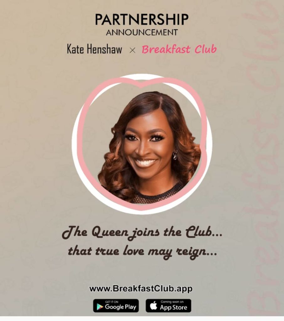 Breakfast Club Partners Kate Henshaw to Launch a Brand New Way to serve Soulmates