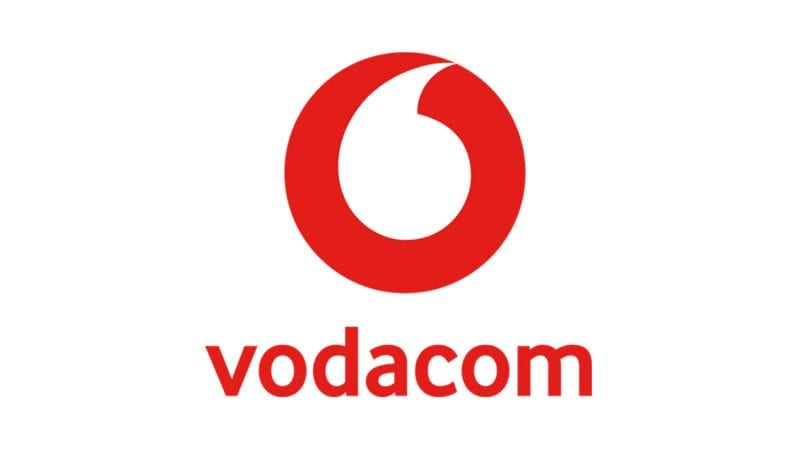 best ISP in South Africa VODACOM ON white background