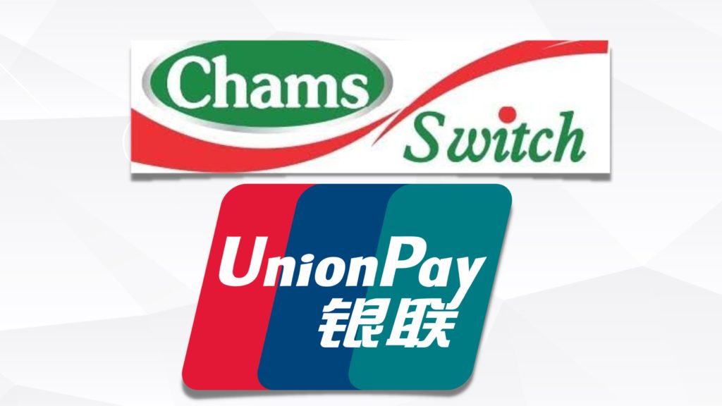 ChamsSwitch is certified for UnionPay Card Issuing and Processing to drive financial digitalization in Nigeria and beyond