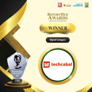 TechCabal wins ReportHer Award for promoting gender-balanced reporting