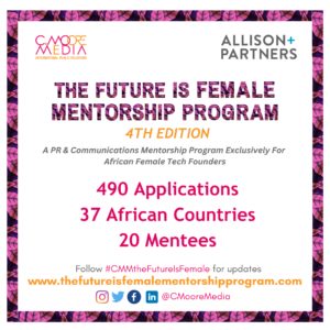 The Future is Female Mentorship Program announces 20 finalists for its fourth edition