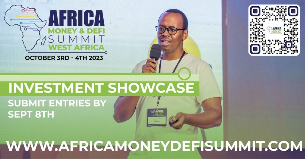 Final Call for Fintech and Web3 Startups to Apply to Pitch Live at Africa Money and DeFi Summit West Africa.