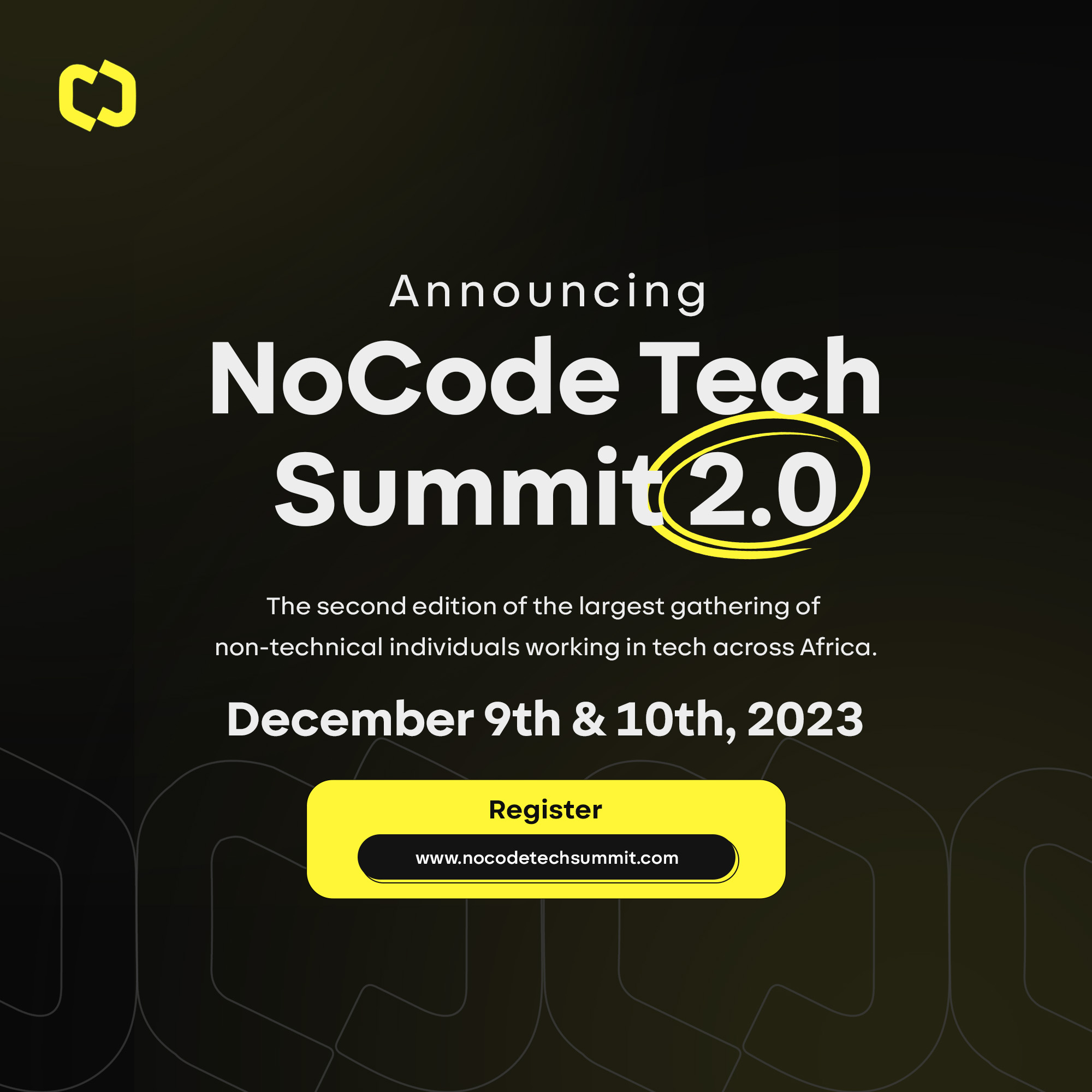 NTIT and Treford Africa Announce the Second Edition of the No Code Tech Summit: Tech Nexus- Beyond the Lines of Code