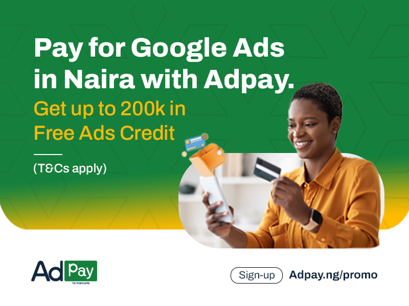 Empower your business today, pay for Google Ads in Naira with AdPay