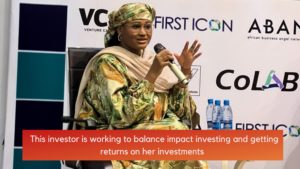 This investor is balancing impact investing and getting returns on her investments