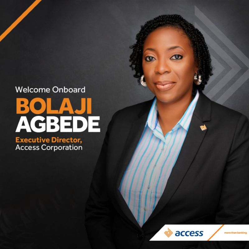 Access Bank's announcement of Bolaji Agbede as its Group CEO after the death of founding Group CEO, Herbert Wigwe.