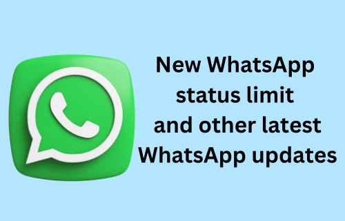 WhatsApp has increased status bandwidth from 30 secs. Read this to see how to get this particular update & other new updates available. whatsapp hd logo on blu background.