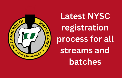 2024 NYSC registration procedures for all batches and streams  with nysc logo on fine hd background
