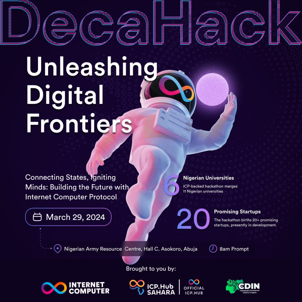 DecaHack “The Pitch” Event Set to Showcase Youth-Led Innovation in the Digital Age