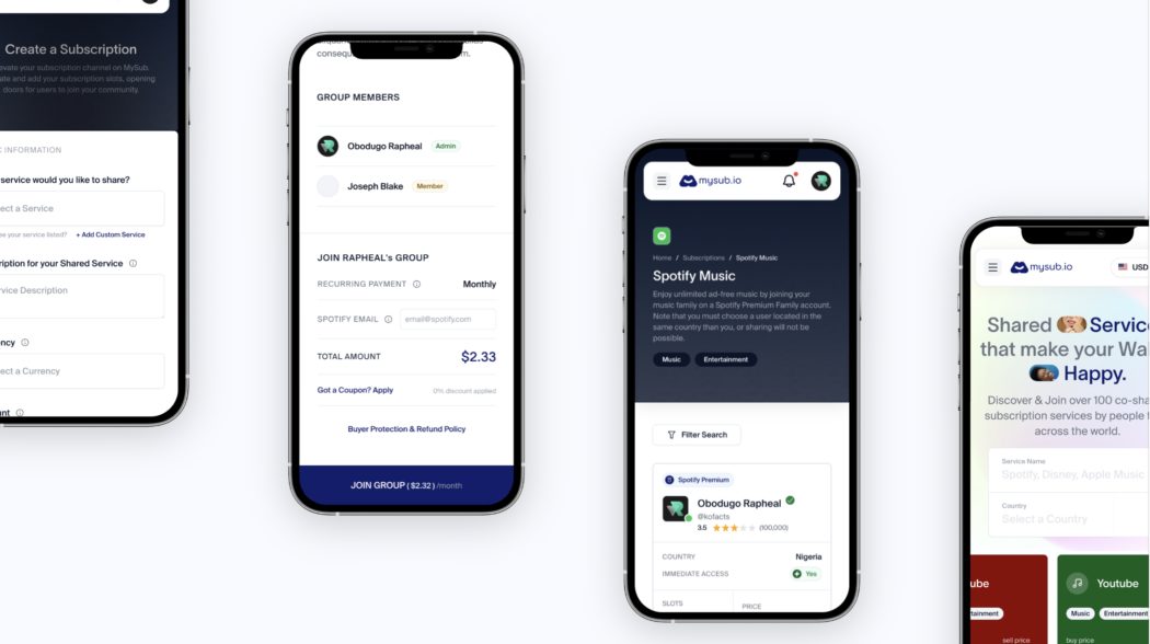 MySub.io - The Subscription Sharing Platform Reducing Inequality ...