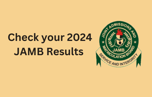 Check your 2024 JAMB results