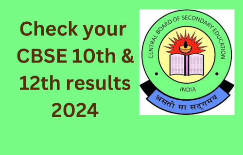 Check CBSE Class 10 & 12 Results 2024 with CBSE logo new