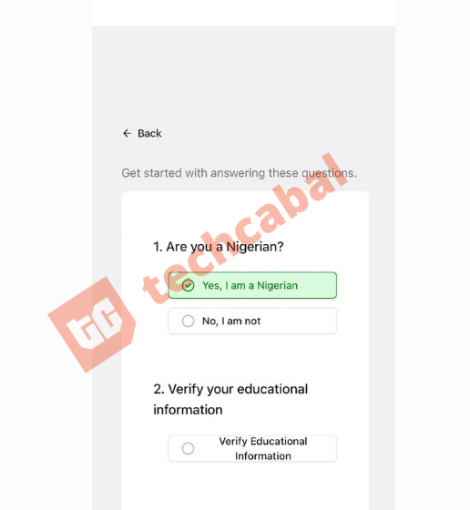 Verified steps with pictures to get the NELFUND student loan 2024 nelfund nationality verification portal