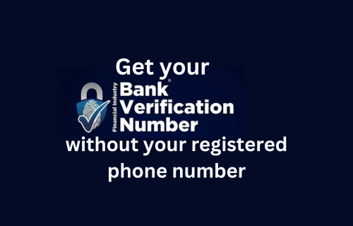 Get/retrieve your BVN without your phone number 2024 with bvn logo on transparent hd background with padlock and white high quality text.