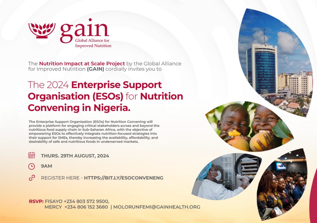 Enterprise Support Organisations in Nigeria Convene to Improve Access to Safe and Nutritious Foods for Consumers
