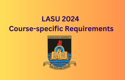 List of all LASU 2024 courses & admissions requirement with LASU LOGO 2024 