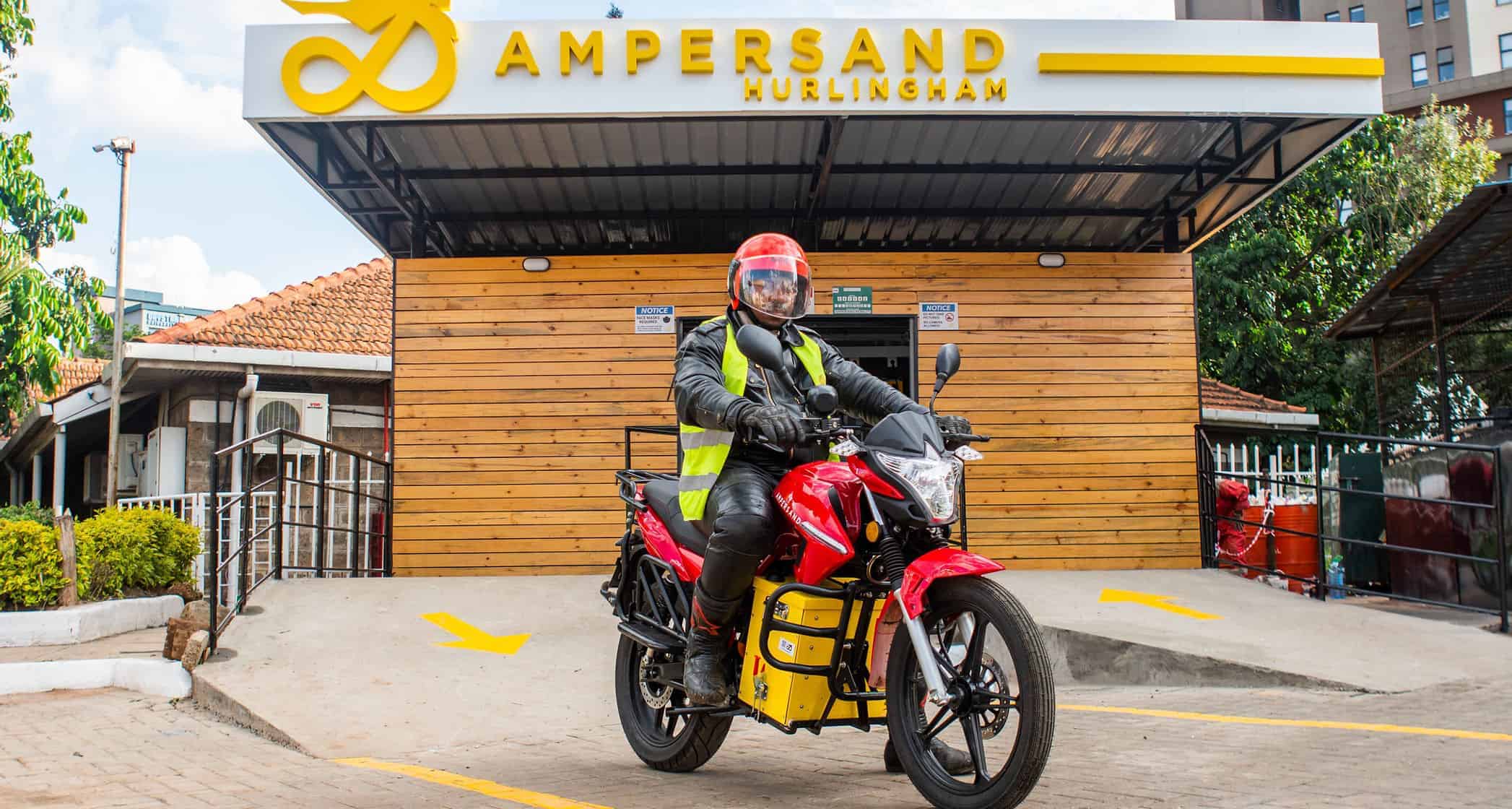 Electric motorcycle maker Ampersand raises $2 million to expand in East Africa