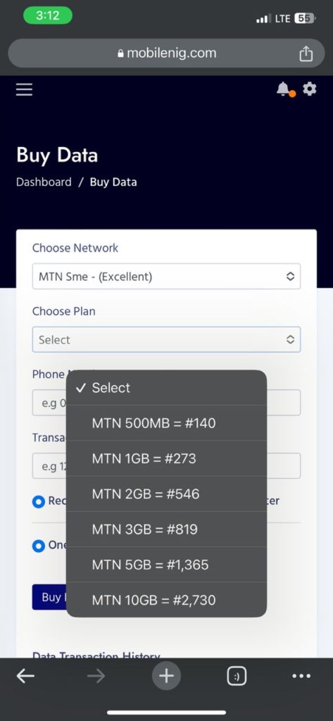 How and where to buy cheap MTN data in 2024 on MobileNig