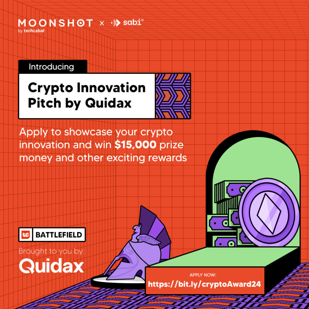 Quidax partners with Moonshot for TC Battlefield 2024 and $15,000 crypto pitch award