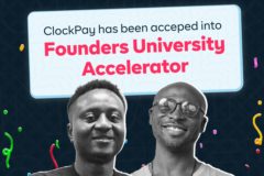 ClockPay Accepted into Founders University Accelerator