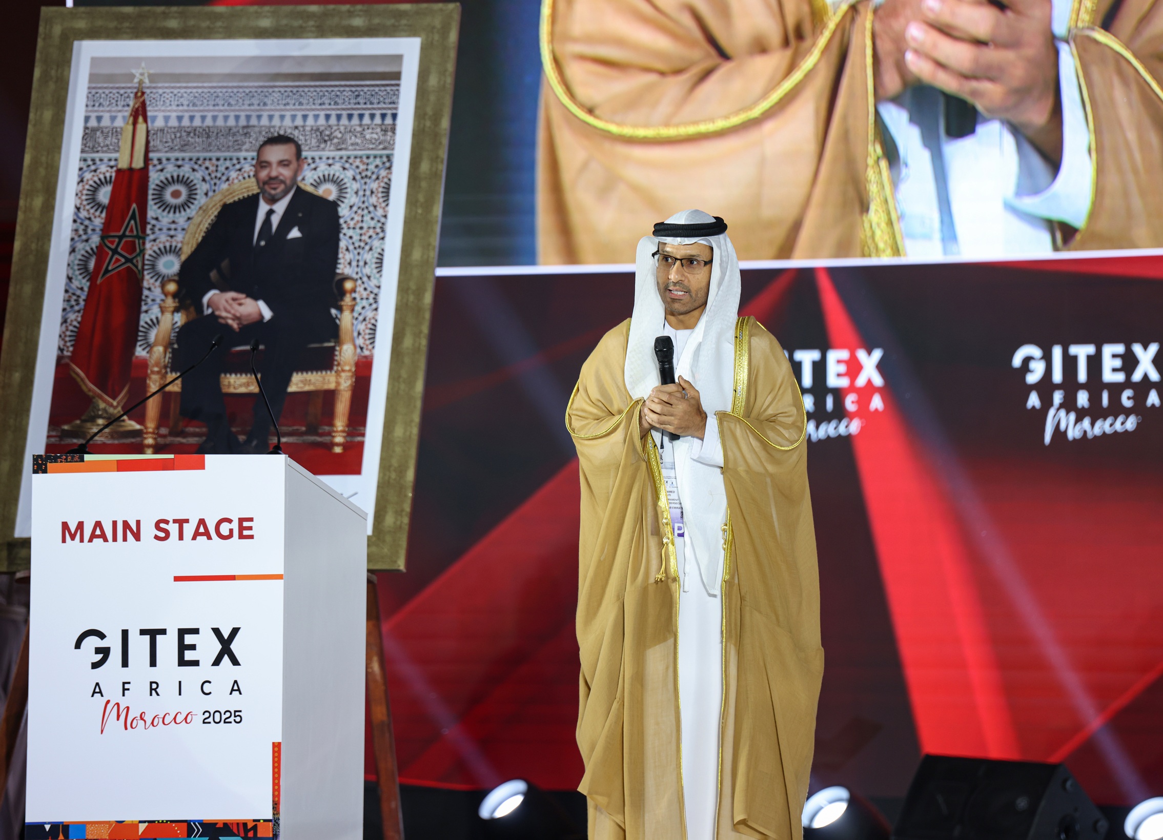 Dr. Mohamed Al Kuwaiti. at GITEX AFRICA