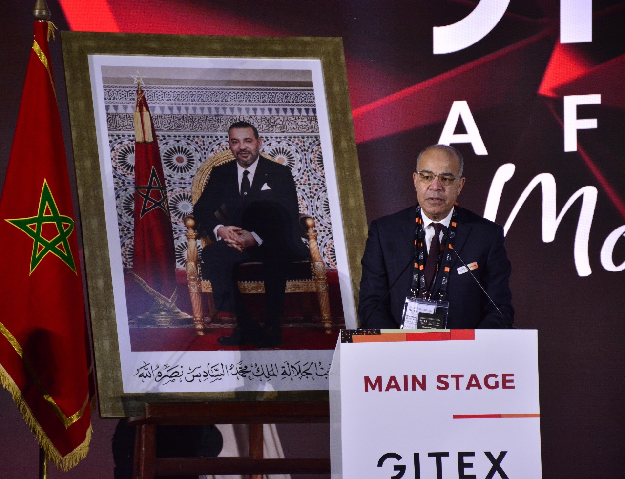 Mr. Mohammed Drissi at GITEX AFRICA Morocco