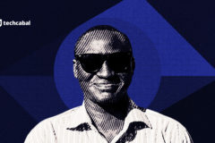 Photo of John Adoyi, a blind journalist