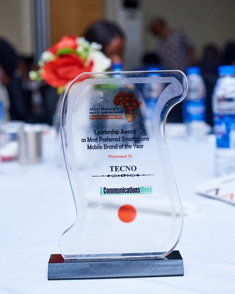 TECNO Named “Most Preferred Smartphone Mobile Brand of the Year” at BOICT Leadership Awards