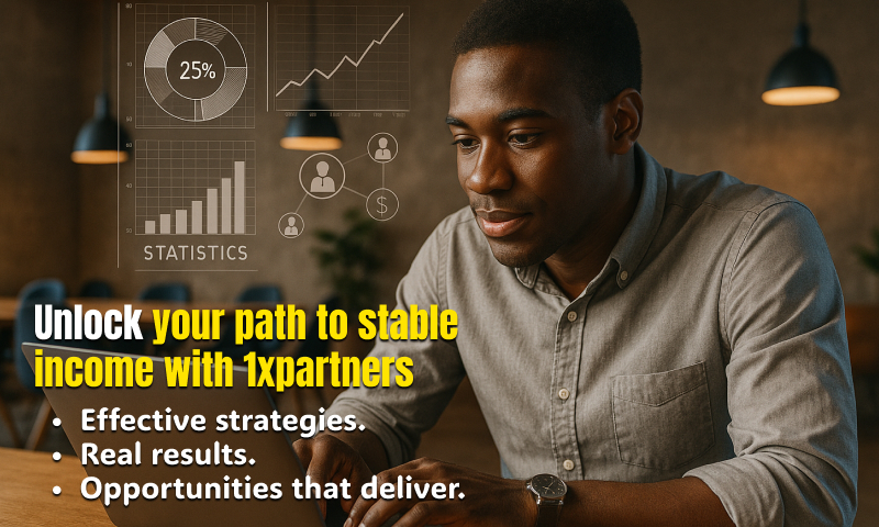 The path to a stable income: how Ousmane successfully joined 1xpartners