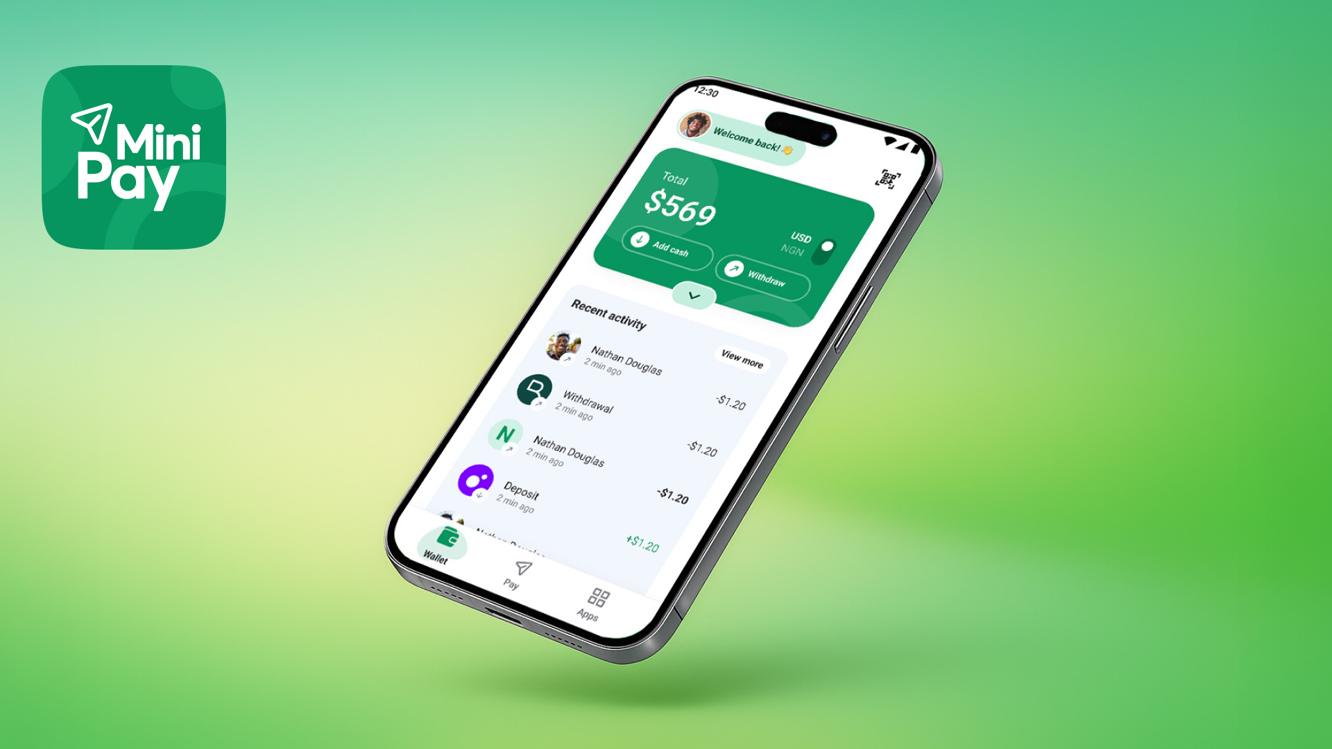 MiniPay app demo