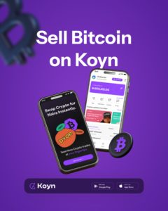 Koyn is making Bitcoin-to-cash transactions easier for Nigerians—Here’s how